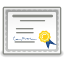 Custom certificate