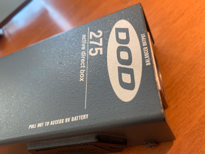 DOD AC 275 Active Direct Box with Switchable Ground Lift and Attenuator