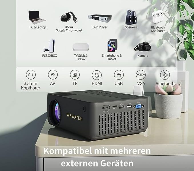 WEWATCH V10 Pro Projector
