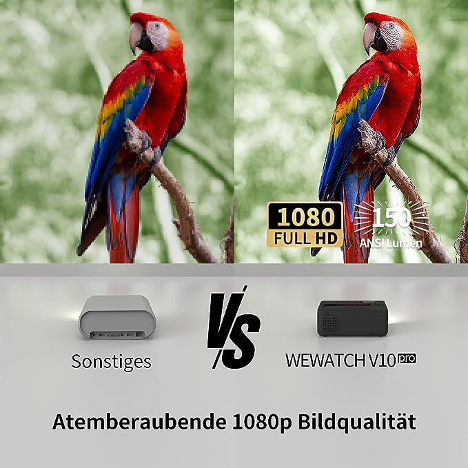 WEWATCH V10 Pro Projector