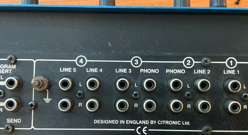 Citronic SM450 19" Rack DJ Mixer