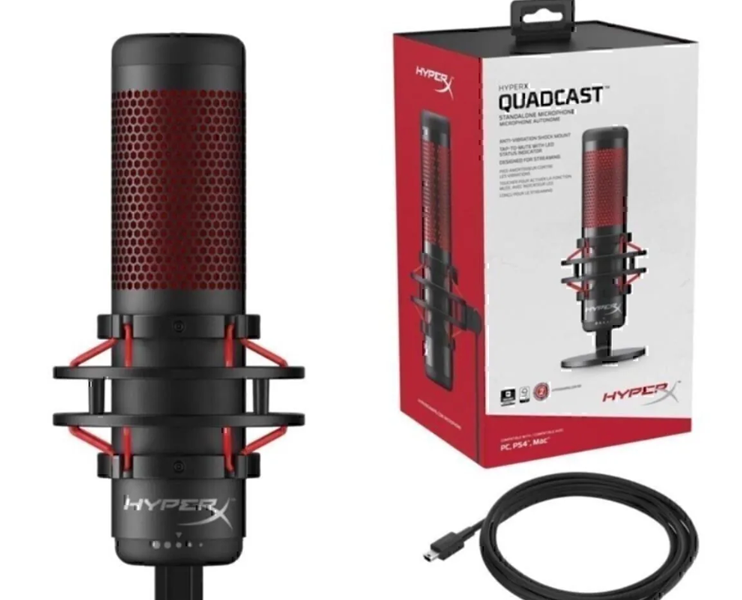 HyperX Quadcast Mikrofon Profesyonel