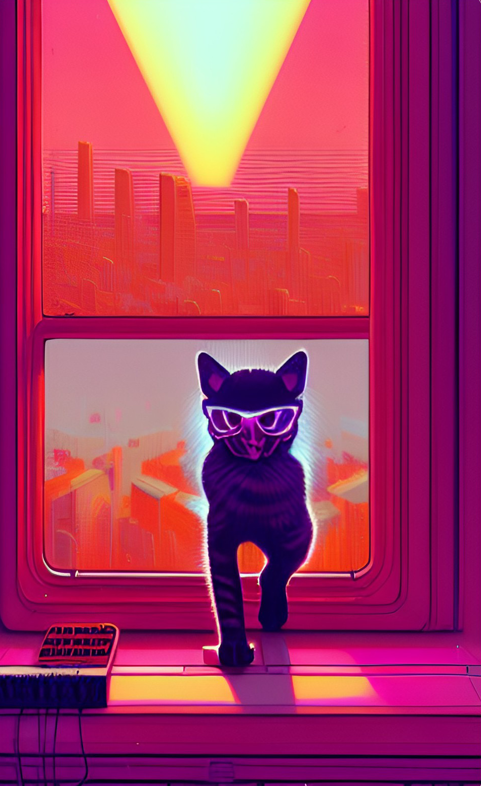 Kittin in the Window