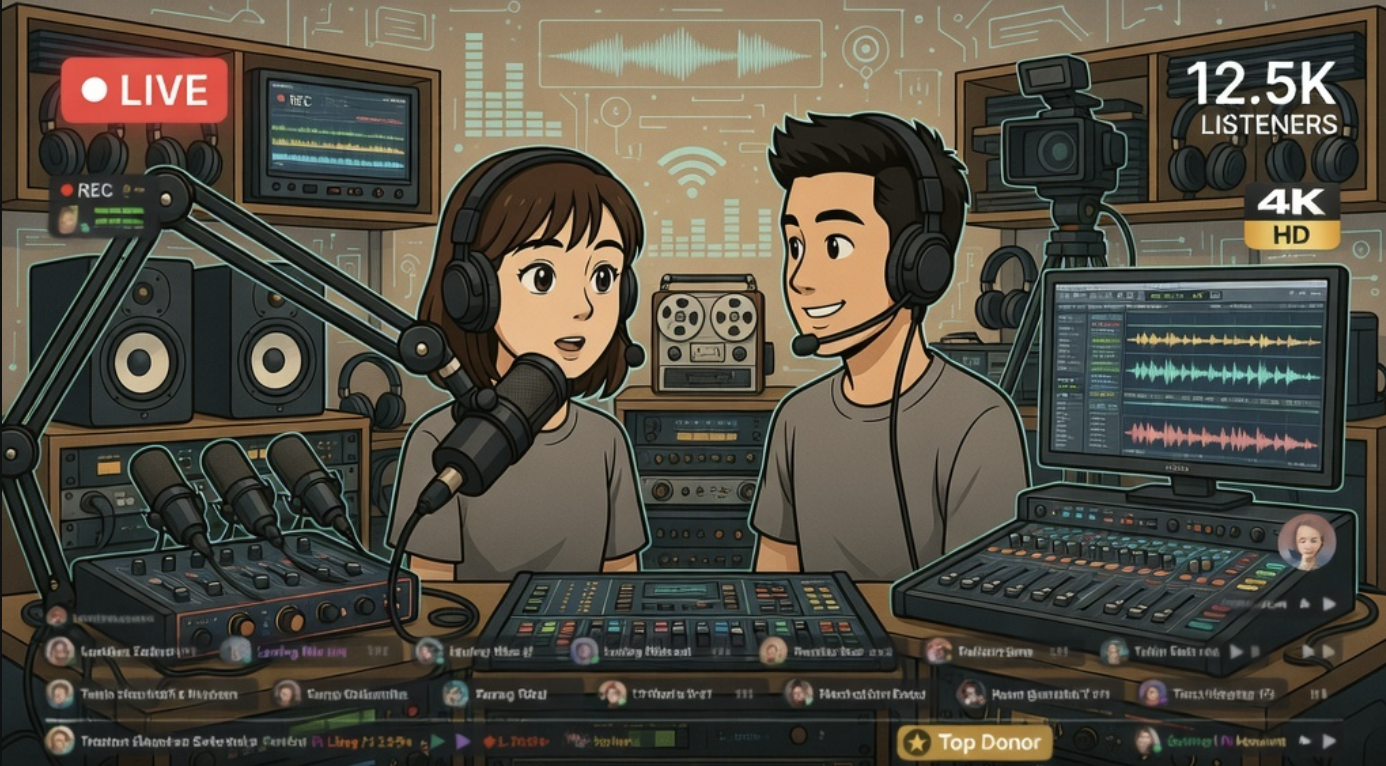 Wanderwave Audio Podcast artist profile